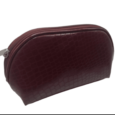 Cosmetiquera Mediana Redonda Vinotinto
