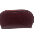 Cosmetiquera Mediana Redonda Vinotinto